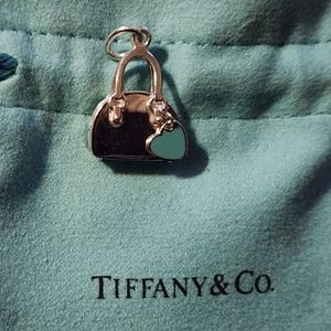 Tiffany's purse charm with iconic heart